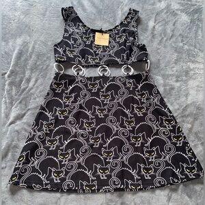*^^SOLD***Smak Parlour Halloween Cat Dress